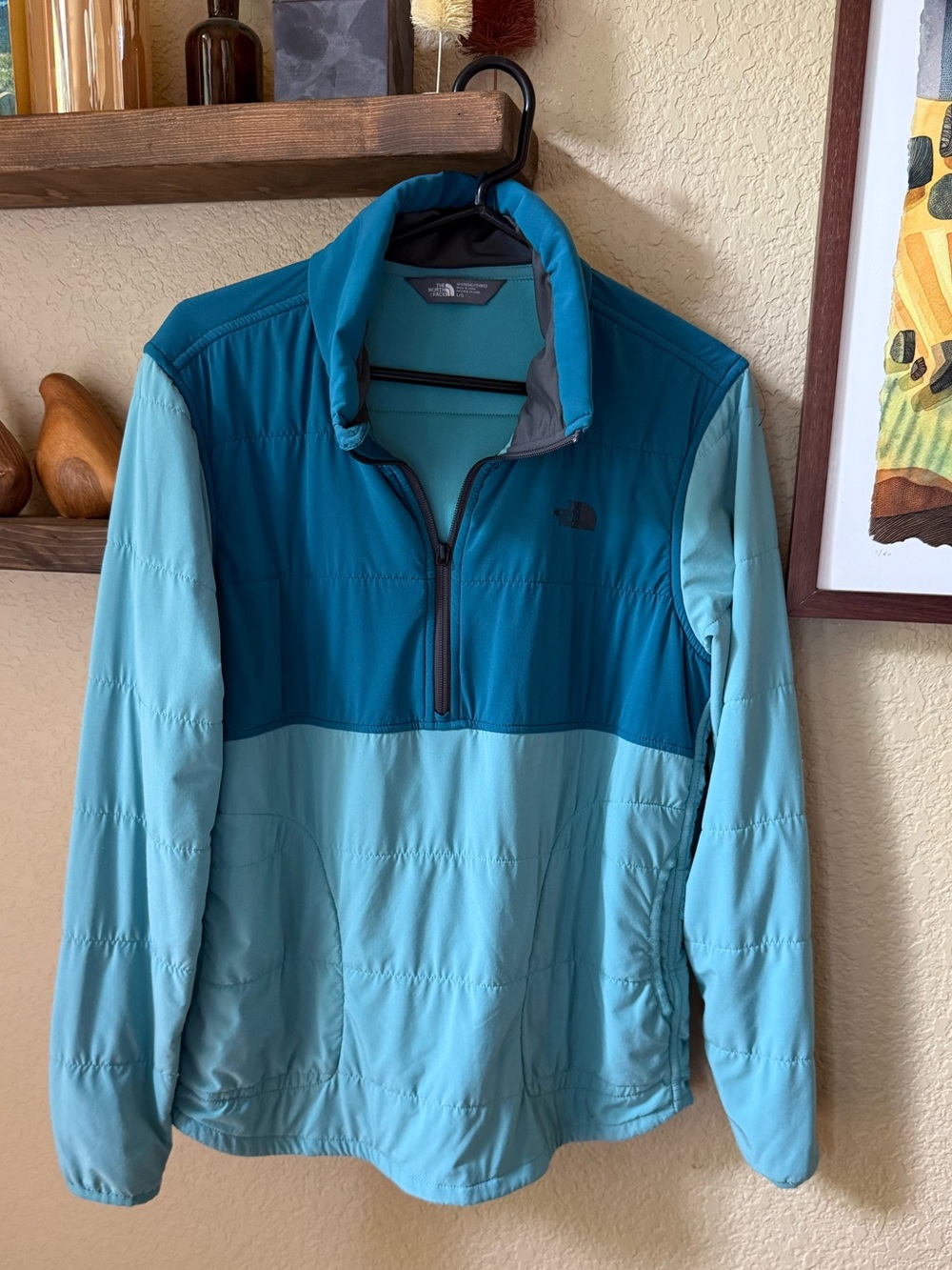 The North Face “Mountain Sweatshirt” Pullover Jacket